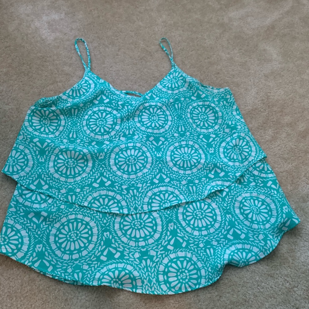 Patterned tank top
